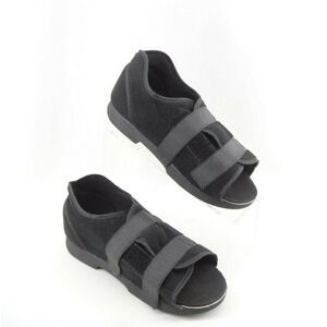 Heath Design‎ Classic Post OP Shoe Black Womens Medium HR168